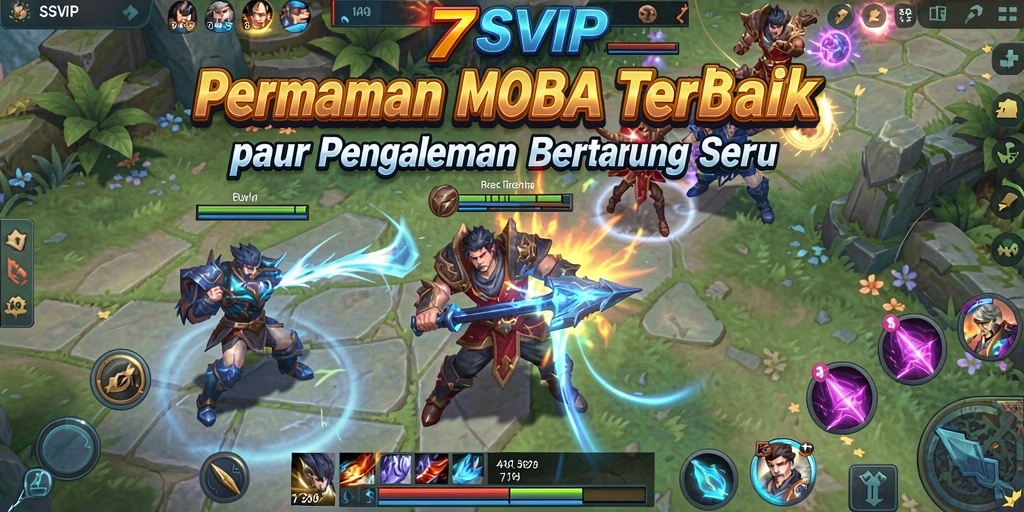 Tampilan gameplay seru 7SVIP dengan pertarungan yang mendebarkan.
