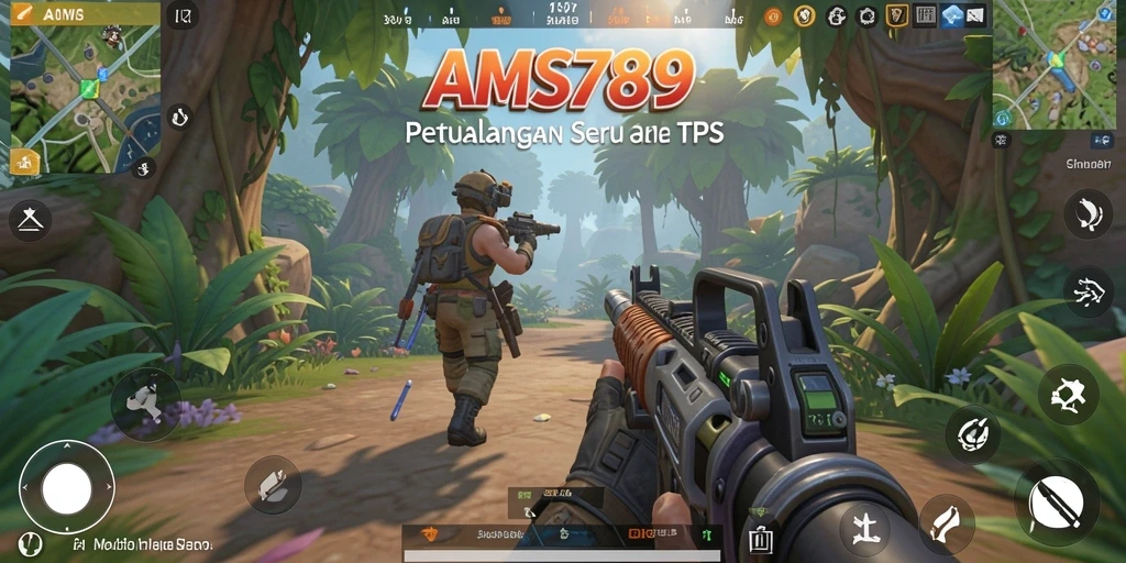 Tangkapan layar gameplay yang seru dalam AMS789.