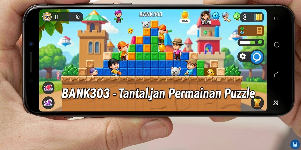 Tampilan gameplay BANK303 yang menantang dan menyenangkan.
