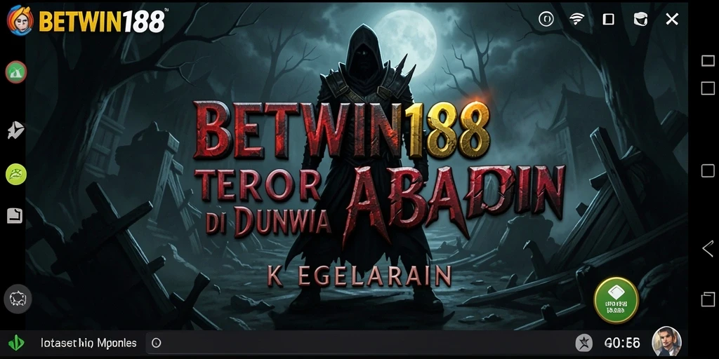 Tampilan menakutkan dari gameplay BETWIN188 yang penuh ketegangan.