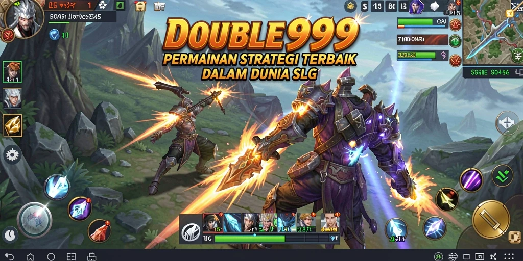 Tampilan gameplay <strong>DOUBLE999</strong> yang menegangkan dan menarik.