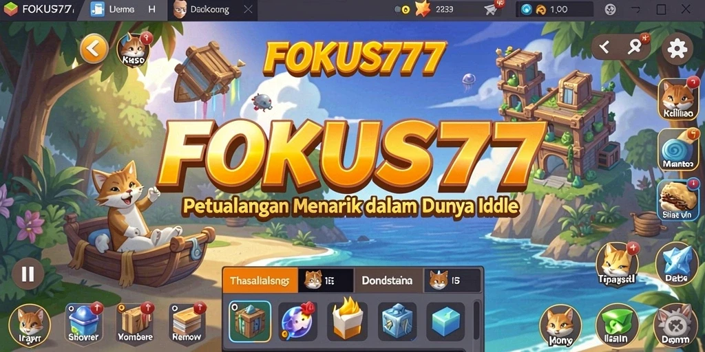 Tampilan menarik dari gameplay FOKUS777 yang menghibur.