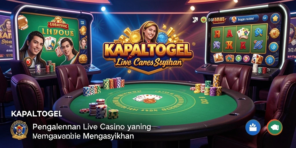 Tampilan gameplay menarik di KAPALTOGEL dengan dealer langsung.