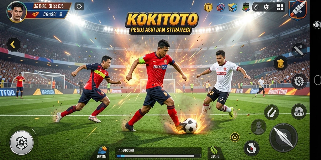 Tampilan gameplay KOKITOTO yang realistis dan seru.